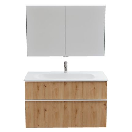 Burgbad Fiumo 2.0 Badmöbel Set - 102 cm