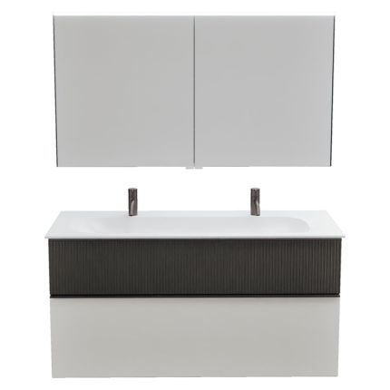 Burgbad Fiumo 2.0 Badmöbel Set - 122 cm