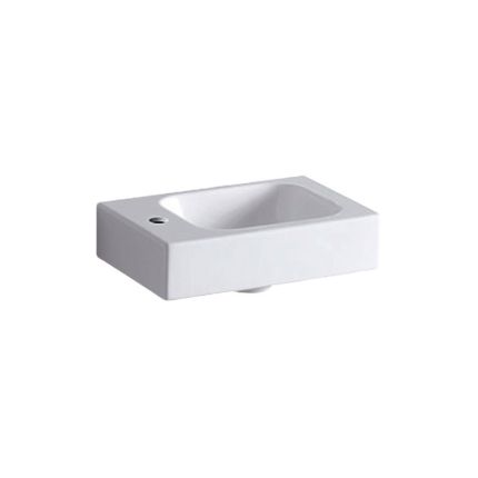 Geberit iCon Waschtisch - Waschbecken Hahnloch, weiß