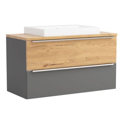 Held Möbel Verona Waschtisch mit Unterschrank 100 cm