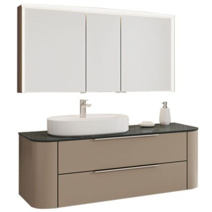 Laguna Orbis Waschtisch mit Unterschrank Set 2 - 131 cm