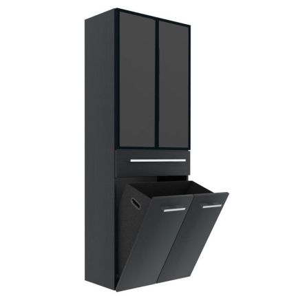 Laguna Ergänzungsschrank Hochschrank - 30 cm geöffnet