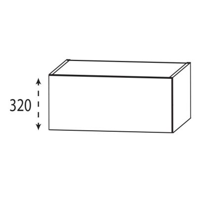 Laguna Platino 2.0 Waschtischunterschrank - 60 cm Skizze