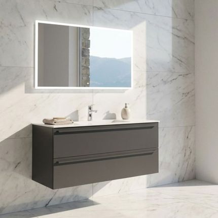 Nobilia Juna Badmöbel Set 10 - 121 cm Ambientebild