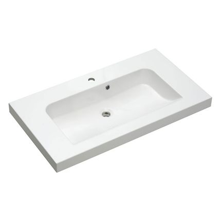 Pelipal Balto Mineralmarmor-Waschtisch 90 cm