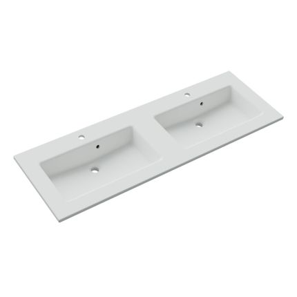 Pelipal Serie 6010 Solid Surface Doppelwaschtisch 153 cm