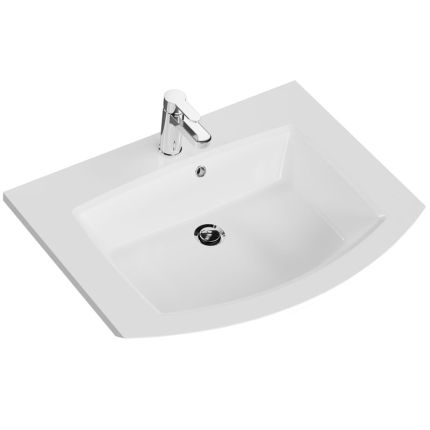 Pelipal PCON Mineralmarmor-Waschtisch 82 cm