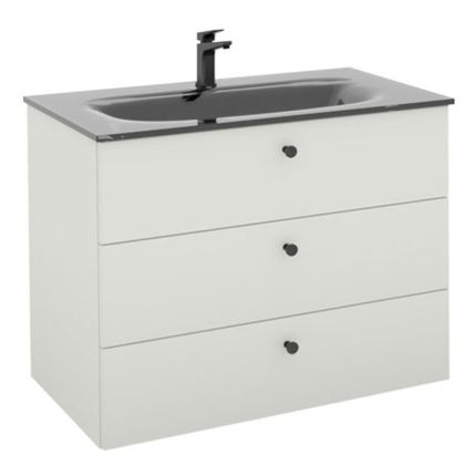 Pelipal PCON Waschtisch mit Unterschrank Set 92 cm