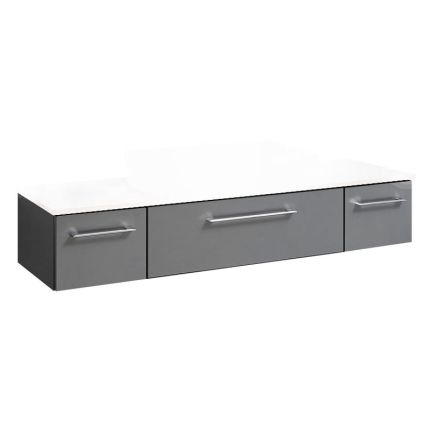 Pelipal PCON Waschtischunterschrank 135 cm Skizze