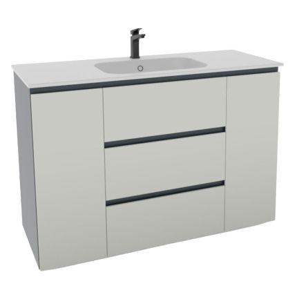 Pelipal PCON Waschtisch mit Unterschrank 122 cm