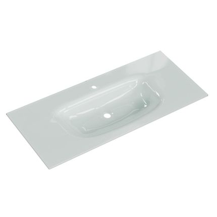 Pelipal Serie 7040 Möbelwaschtisch / Glaswaschtisch - 122 cm