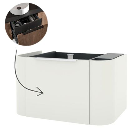 Pelipal Serie 7200 Waschtischunterschrank - 86 cm, 1 Auszug