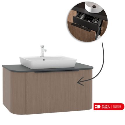 Pelipal Serie 7200 Waschtisch mit Unterschrank Set 107 cm