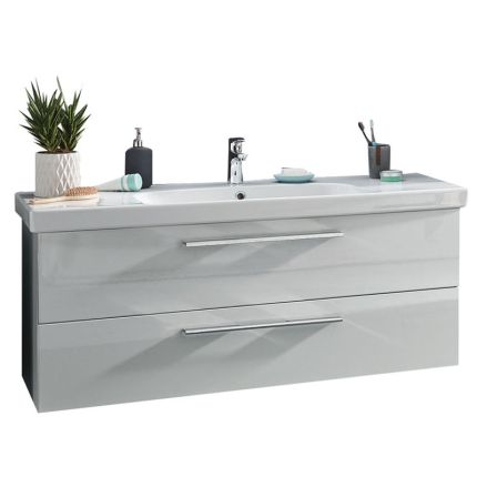 Puris Fine line Waschtisch mit Unterschrank Set 6 125 cm