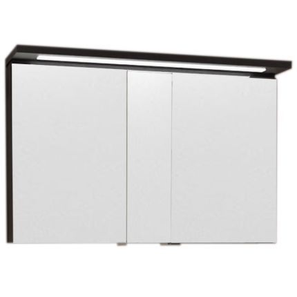 Puris Star Line Spiegeschrank 120 cm Gesimsboden