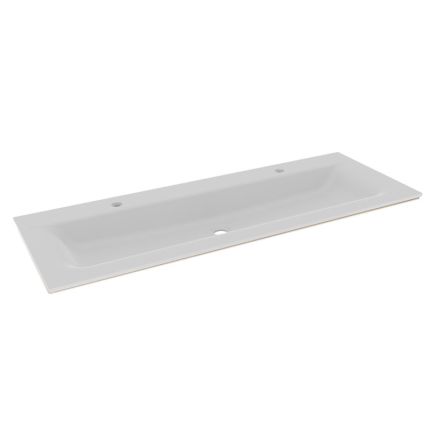 Puris Star Line Möbelwaschtisch Glas Doppelwaschtisch 120,6 cm