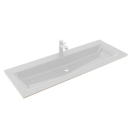 Puris Star Line Möbelwaschtisch Glas 140,6 cm