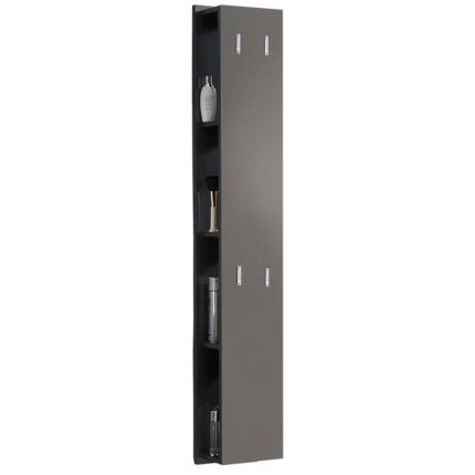 Puris Quada Hochschrank - 30 cm, 4 Funktionshaken