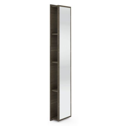 Puris Fine Line Hochschrank - 30 cm, mit Spiegelfläche