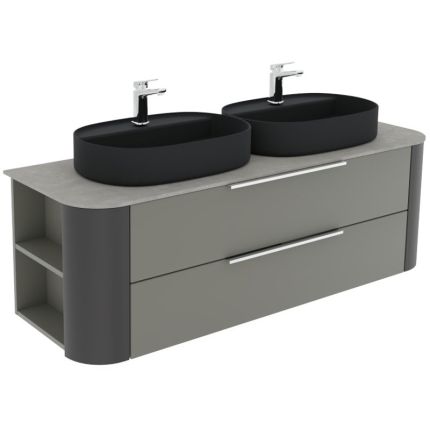 Puris Veluna Waschtisch mit Unterschrank Set 23-1 - 151 cm