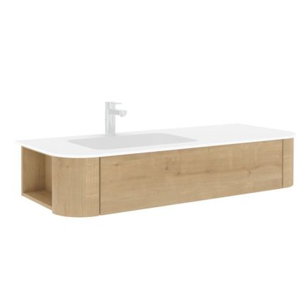 Puris Veluna Waschtisch mit Unterschrank Set 9 - 132 cm