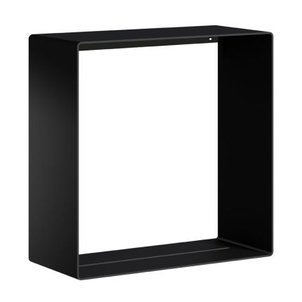 Smedbo SIDELINE Duschablage Cube zum Kleben oder Schrauben, schwarz