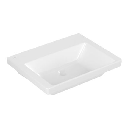 Villeroy und Boch Subway 3.0 Waschtisch 60 cm, ohne Hahnloch, ohne Überlauf