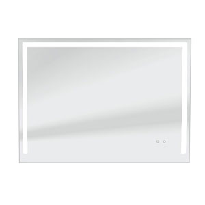 Ausführung Flächenspiegel: 90 cm - LED-Beleuchtung, inkl. Touchsensor, 30 Watt, 5700 K
