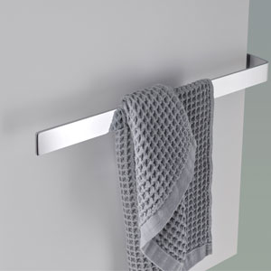 Handtuchhalter: mit Handtuchhalter, einseitig offen, 550 mm in chrom