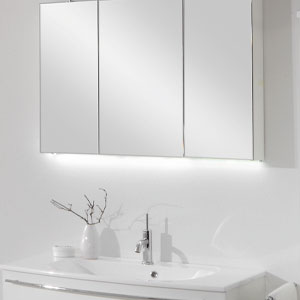 Waschplatz-Beleuchtung: mit Light Motion - 10,3 W, 959,5 LM, Breite 90 cm