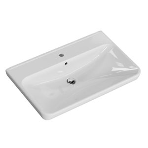 Waschtisch-Typ / -Farbe: Keramik Belo - 81 cm