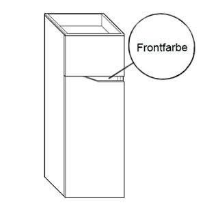 Griffvariante: Griffmulde in Frontfarbe