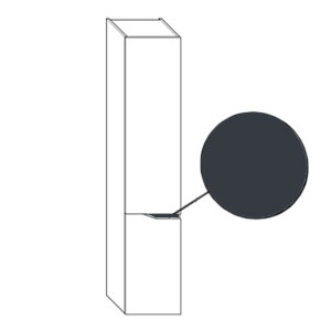 Griffvariante: Griffmulde in Anthrazit