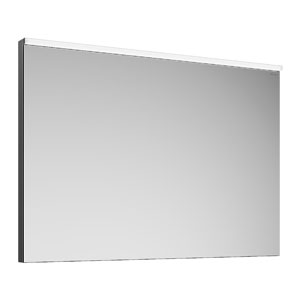 Ausführung Flächenspiegel: 90 cm - LED-Aufsatzleuchte, 8,4 W, 4250 K