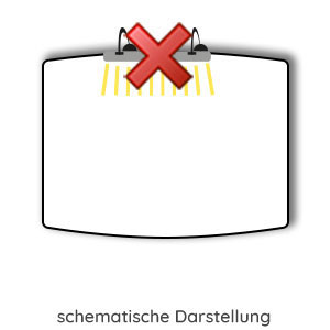 Aufsatzleuchte: ohne LED-Aufsatzleuchte