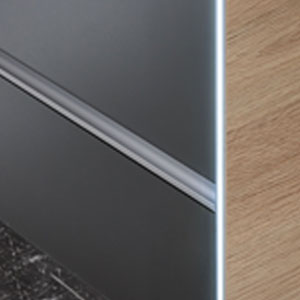 Griffvariante: Griffleiste Alu Matt