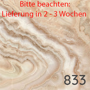 Farbe: Marmor Onyx-Beige LZ - Seidenmatt