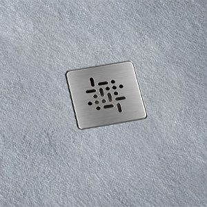 Farbe Ablaufsystem: Ablaufdeckel in Edelstahl