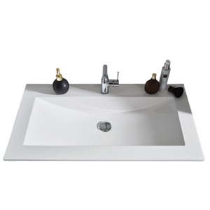 Waschtisch-Typ / -Farbe: STONEPLUS-Waschtisch