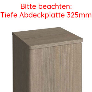 Abdeckplatte: Abdeckplatte 402 mm - Stärke 16 mm