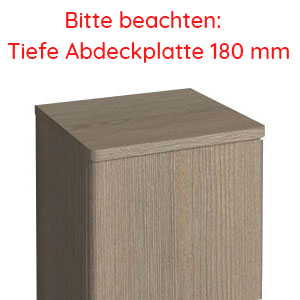 Abdeckplatte: Abdeckplatte 302 mm - Stärke 28 mm