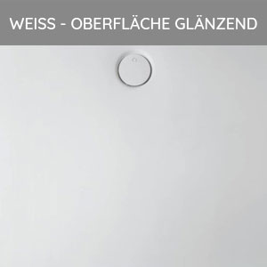 Oberflächenfarbe: Weiss, Oberfläche glänzend