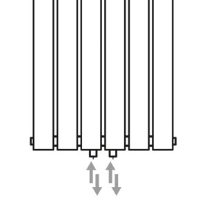 Anschlussvariante: Mittenanschluss