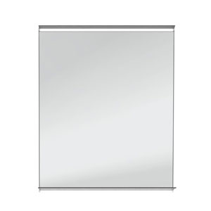 Ausführung Flächenspiegel: 60 cm - LED-Beleuchtung, Dimmer, 9 Watt, 2700-6400 K, sw