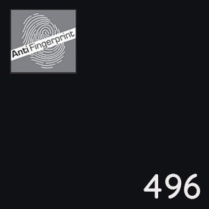 Frontfarbe: Lack Schwarz Premium Matt