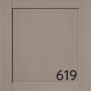 Ausführung Frontdekor: Frame Lacklaminat Holzstruktur Macchiato