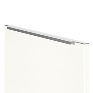 Griffvariante: Nr. 760 - Griffleiste Edelstahlfarbig