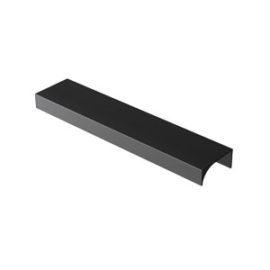 Griffvariante: 18 cm, Griffleiste Schwarz Matt (4 Griffe)