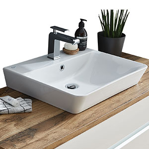 Beschichtung Waschtisch: Connect Air, Weiß Nr. 1 ohne Beschichtung