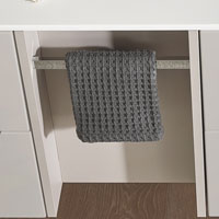 Farbe Handtuchstange: Chrom